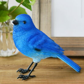【4/25は全品ほぼP10倍！】青い鳥 置物 BIRDLE BILL バーディ ビル クリップホルダー ブルーバード リアル オブジェ インテリア 北欧 鳥 おしゃれ かわいい 置物 ディスプレイ ギフト 幸せの青い鳥 プレゼント　 玄関 庭 クリップ
