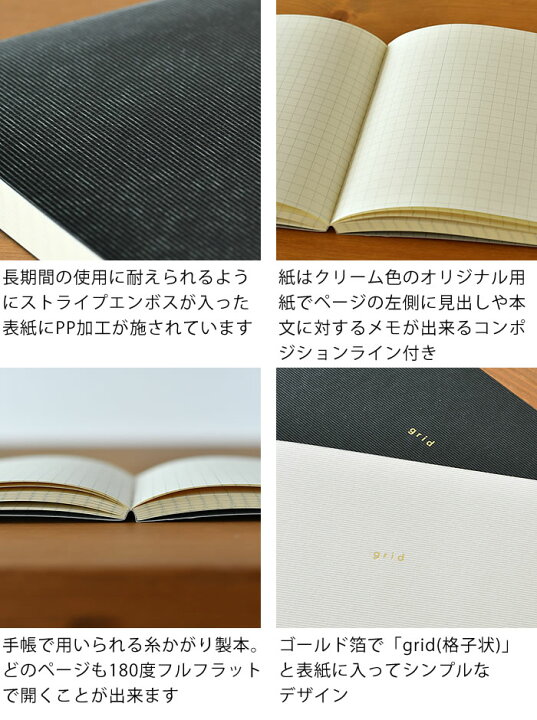 楽天市場 Isshoni ノート 横型 厚口 方眼 15インチpc対応 192ページ 5mm方眼 おしゃれ 文具 ビジネス シンプル バレットジャーナル メモ帳 大人かわいい テレワーク おうち時間 ダイゴー 雑貨ショップドットコム