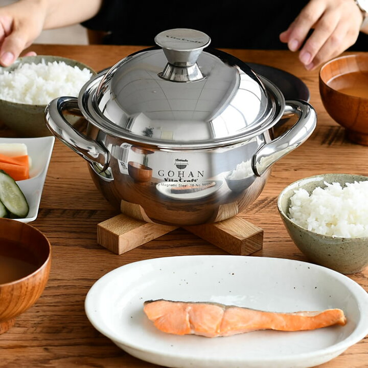 楽天市場】【レビュー特典付】ビタクラフト ごはん鍋 ご飯釜 ごはん 釜 