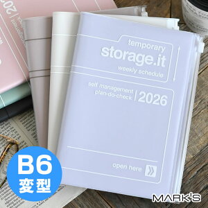 y1210̓|Cgő10{Ձz蒠 2026 }[NX Xg[WCbg B6ό^ EB[N[Etg 26WDR-CH01 2026N 蒠 蒠 12n܂ 蒠 B6 XPW[ 2026 L Wbp[ XPW[