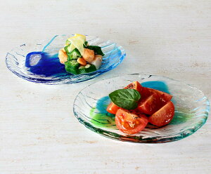 【ひんやり涼しい夏器】通販サイトで買える琉球ガラスのおしゃれなお皿が欲しいです！
