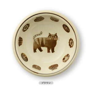 fikalycka ミニボウル 2色展開 | フィカリュッカ 鉢 小鉢 取鉢 盛鉢 ボウル マルチボウル 器 食器 猫 ねこ ネコ 径14.2cm 日本製 陶器 電子レンジ対応 食洗機対応 軽量 軽い 北欧 おしゃれ かわいい