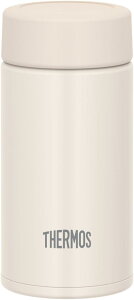 【小容量モデル】 サーモス 真空断熱スープジャー 200ml アイボリー コンパクトサイズ 保温保冷 お手入れ簡単 口当たりがやさしい丸口設計 JBZ-201 IV