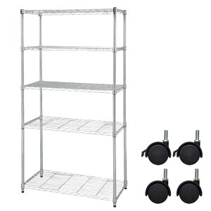 �A�C���X�I�[���} ���^�����b�N �{�� �L���X�^�[�t ��91×���s46×����178.5cm 5�i �ω׏d60kg �|�[���a25mm �X�`�[�����b�N �T�r�ɋ��� �h�T�r���H �I �V�F���t SE-918EC