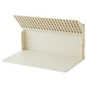 リヒトラブ 1冊でも倒れない ブックスタンド ブックエンド CD D V D収納 A3575 ベージュ