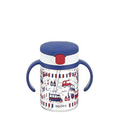 リッチェル アクリア おでかけストローマグR 200 ネイビーブルー 1個 200ml 7カ月