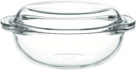 iwaki(イワキ) 耐熱ガラス キャセロール 1.5L B683 電子レンジ調理 炊飯 オーブン 蒸し器 煮込み ボウル …