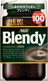 【2/16★超ポイントバック祭】AGF(エージーエフ) ブレンディ 袋【 インスタントコーヒー 】【 水に溶けるコーヒー 】【 カフェオレ 好きに 】【 詰め替え 】 200グラム (x 1)