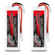 ラジコン RCカー用 リポバッテリー ラジコン バッテリー Lipo 2個入り プラグ付き YA TAMI リポバッテリ…
