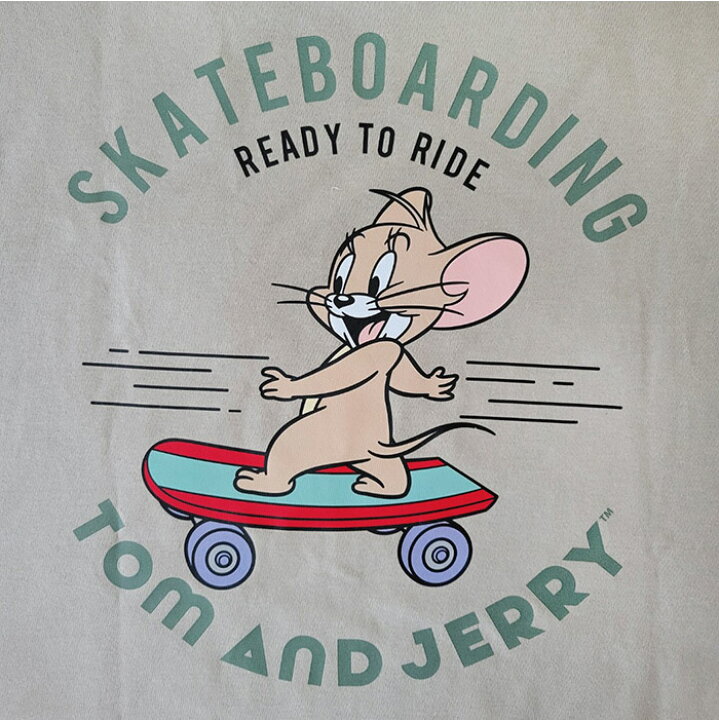 楽天市場】トムとジェリー Tシャツ ジェリースケボー Lサイズ : こむら  