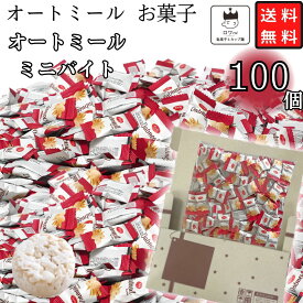 母の日 1000円ポッキリ 送料無料 オートミール ミニバイト 100個