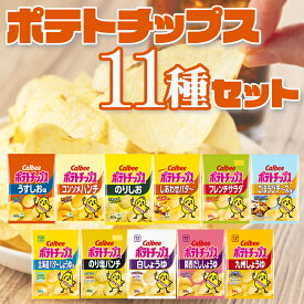 お菓子 ポテトチップス 11種 セット カルビー 詰め合わせ うすしお コンソメ のりしお しあわせバター フレンチサラダ ごほうびチーズ 北海道バターしょうゆ味 のり塩パンチ 白しょうゆ 関西だししょうゆ 九州しょうゆ 駄菓子 まとめ買い アソートセット 爆買い 催事 子供会