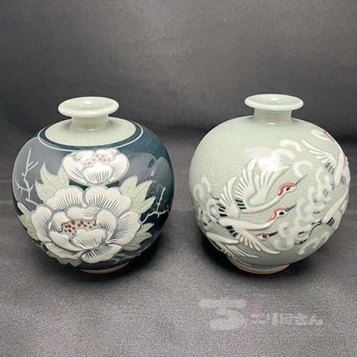 楽天市場】花瓶 韓国 伝統 陶器 陶磁器 伝統 食器 雑貨 おしゃれ
