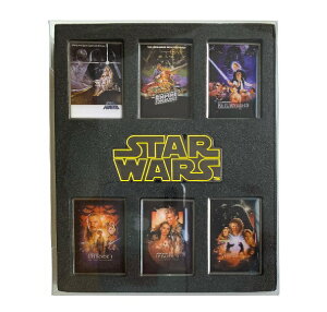 スター・ウォーズ・サガ The Star Wars Saga IBA-156 ピンバッジ7個セットA