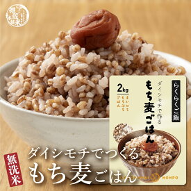 ＼お買い物マラソンSALE開催中／【無洗米入り雑穀】 雑穀 雑穀米 国産 ダイシモチで作るもち麦ごはん 送料無料 研ぐ手間なし！雑穀米本舗