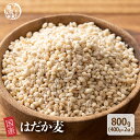 雑穀 雑穀米 国産 はだか麦 800g(400g×2袋) [約1kg] 定番サイズ 無添加 無着色 送料無料