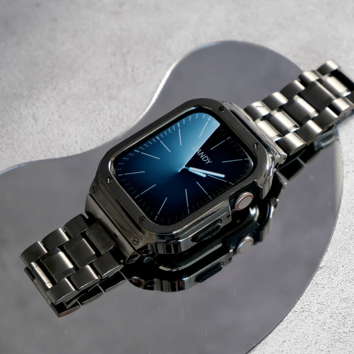 楽天市場】Apple Watch10登場！【ステンレス一体式バンド】A001 