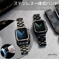 Apple Watch11登場！【ステンレス一体式バンド】A001アップルウォッチバンド 一体式ベルト Apple Watch s…