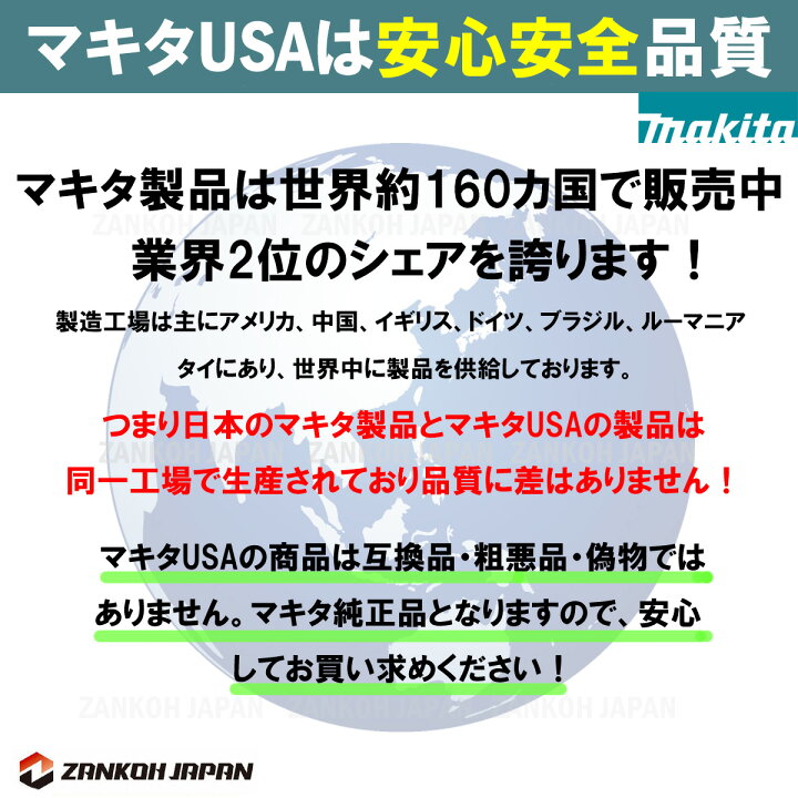 楽天市場】マキタ 丸ノコ 18V コードレス 充電式 電動のこぎり MAKITA XSS02Z 純正 本体のみ : 輸入工具・雑貨販売 ZANKOH  JAPAN