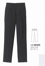 ■スラックス（メンズ） （KS-245） 02455 C/1ブラック Kansaiuniform カンサイユニフォーム 大川被服 作業服・作業着・通年用