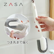 「レビュー特典」ZASA 靴用ブラシ つま先洗い 両面ブラシ シューズブラシ 靴洗いブラシ 上履き洗いブラシ…