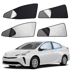 【クーポンで最安5320円】ZATOOTO トヨタ プリウス 50系 車種専用 サンシェード メッシュカーテン マグネット式 2層タイプ 遮光 虫除け 目隠し 日除け 換気 2Way 車用 車種専用設計 折り畳み式 ア