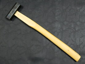 ハンマー藤六印　四角玄能　黒仕上80匁（300g）本グミ柄付