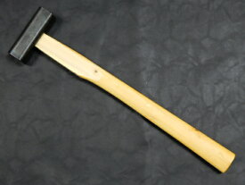 ハンマー藤六印 四角玄能　黒仕上100匁（375g）本グミ柄付