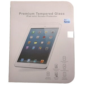 iPad mini �����K���X�t�B���� Premium Tempered Glass �t���ی�t�B���� �K���X 0.3mm