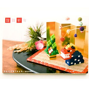 imubN|XgJ[h / ܂Ɩ叼 / 2014Ndl NP027 ^ nanoblock imubN |XgJ[h bZ[W ̂܂ܗXo gy