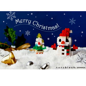 imubN|XgJ[h / X'masbZ[WJ[h / Ⴞ܂ƃc[ NX}XJ[h NP-063 ^ nanoblock imubN |XgJ[h bZ[W ̂܂ܗXo gy