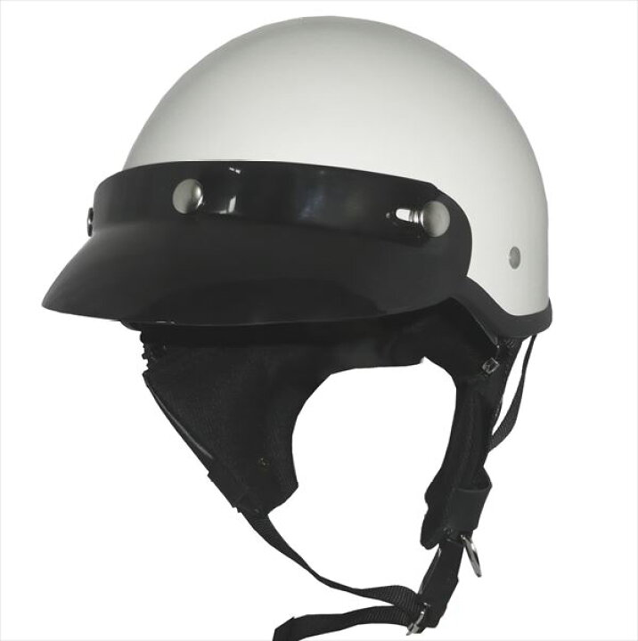 楽天市場】ポイント2倍！ZK-600 ヘルメットバイザー付きハーフジェット 