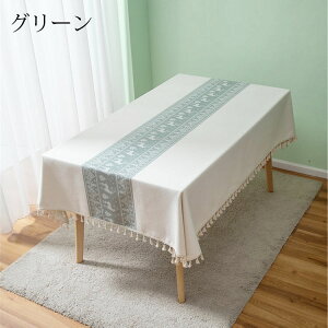 140*220cm �e�[�u���N���X �N���X�}�X�� ������� �e�[�u���Z�b�e�B���O �l�p�` �����` �؂�ւ� �t�����W�� �e�[�u���N���X �������ȒP ���� �ƒ�p �H��J�o�[ 3�F