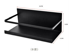 マグネットスパイスラック マグネット収納棚 調味料ラック 調味料入れ マグネット キッチン 収納165683
