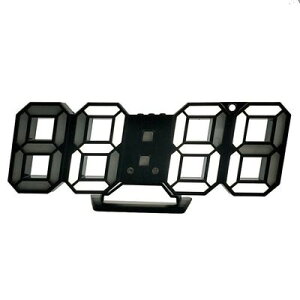 3D LEDfW^v (USBddqvfW^ڊo܂vx\puv^͂ǂQ^^^䏊12^24H LED Digital Clock