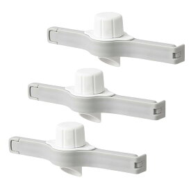 食品保存クリップ シーリングクリップ 注ぎ口付き フードバッグクリップ 袋止めクリップ バッグシールクリップ 防湿 酸化防止 鮮度保持 キッチン 整理用 保存クリップ 3個入