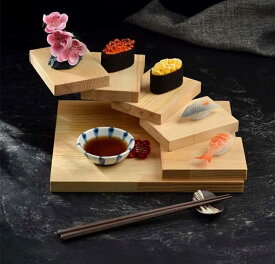 立体盛込 木製 階段型 盛り付けプレート 階段盛り皿 立体盛込器 鮨盛台 寿司 握り寿司 刺身 焼肉 鍋料理 高級食材 お寿司置き 置台 飾り台 寿司台 刺身台 創作料理 盛付け台 ディスプレイ台 キッチン ランチセット ホームパーティー 行事 インテリア 盛台 盛皿 盛り付け台
