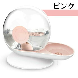 自動給水器 ペット用 2.8L 大容量「スネイル ウォーター フィーダー」 猫用 犬用 貯水 水飲み器 給水機 カタツムリ型 水飲み フィルター付き 重力設計 自動補水 電気不要 お留守番対応 便利 おしゃれ 可愛い