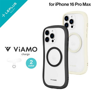 iPhone16ProMax �Ή� �P�[�X �J�o�[ �����[�d�Ή��E�Ϗ��E�ϏՌ��n�C�u���b�h�P�[�X �uViAMO charge�v �X�}�z�P�[�X �A�C�t�H�� �w�ʃN���A �J�X�^�}�C�Y LN-IL24VMCL LEPLUS NEXT mst-282-