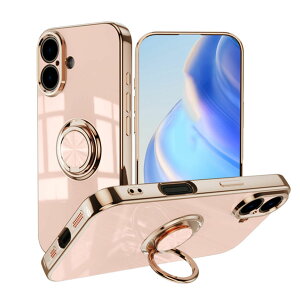 iPhone 16Plus �Ή� �P�[�X �����O�t�� �w�ʃP�[�X ���^���b�N ���b�L �X�^���h�@�\ �����O�t�� �X�}�z�����O �V���v�� ������� ���킢�� �����݃J���[ �p�X�e���J���[ �A�C�t�H�� 16�v���X ��