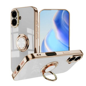 iPhone 16 �P�[�X �����O�t�� �w�ʃP�[�X iPhone 16Plus 16Pro 16ProMax �Ή� ���^���b�N ���b�L �X�^���h�@�\ �����O�t�� �X�}�z�����O �V���v�� ������� ���킢�� �����݃J���[ �p�X�e���J���[ �A�C