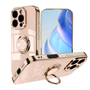 iPhone 16 �P�[�X �����O�t�� �w�ʃP�[�X iPhone 16Plus 16Pro 16ProMax �Ή� ���^���b�N ���b�L �X�^���h�@�\ �����O�t�� �X�}�z�����O �V���v�� ������� ���킢�� �����݃J���[ �p�X�e���J���[ �A�C