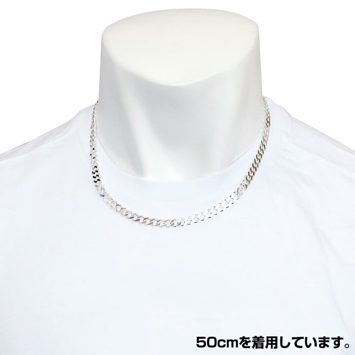 楽天市場】シルバーチェーン 喜平 シルバー925 幅 6.0mm 長さ 50/55 