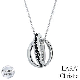 ネックレス メンズ LARA Christie (ララクリスティー)メビウス ネックレス[ BLACK Label ] シルバー925 silver 男性 誕生日プレゼント