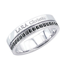 リング 指輪 メンズ LARA Christie (ララクリスティー)トラディショナルリング[ BLACK Label ] シルバー Silver 男性 誕生日プレゼント