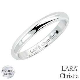 リング 指輪 メンズ　LARA Christie (ララクリスティー)エターナルビューティー リング[ BLACK Label ] シルバー Silver 男性 誕生日プレゼント