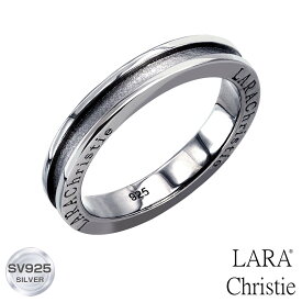 リング 指輪 メンズ　LARA Christie (ララクリスティー)ネーヴェ リング 指輪[ BLACK Label ] シルバー Silver 男性 誕生日プレゼント