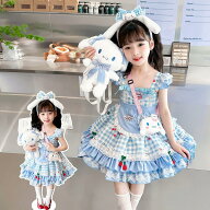 シナモン ワンピース 半袖 子供 コスプレ シナモンコスプレ 夏 衣装 綿 ハロウィン 変装 かわいい キッズ…