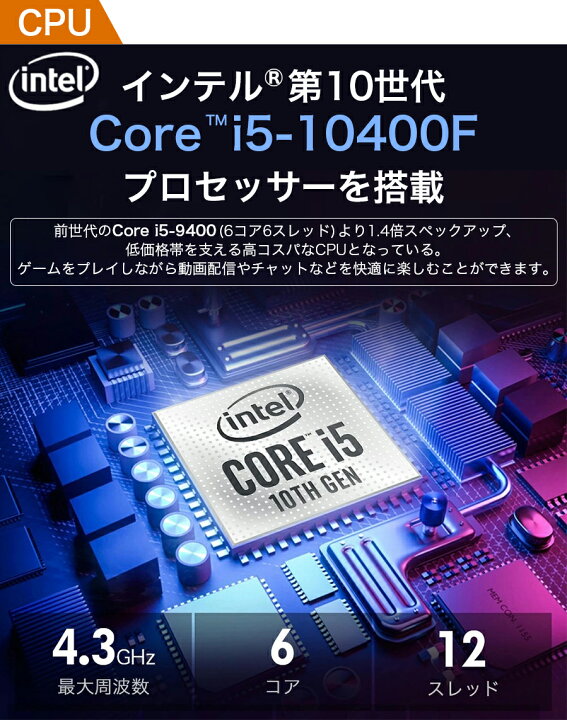 楽天市場】デスクトップpc デスクトップパソコン 新品 初期設定済み 