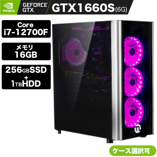 楽天市場】デスクトップpc ゲーミングpc 新品 初期設定済み GTX1660S